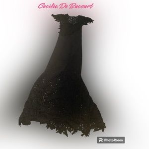 cecilia de bucourt Free People cut-work maxi dress NWT Size S OFFERS WELCOME!